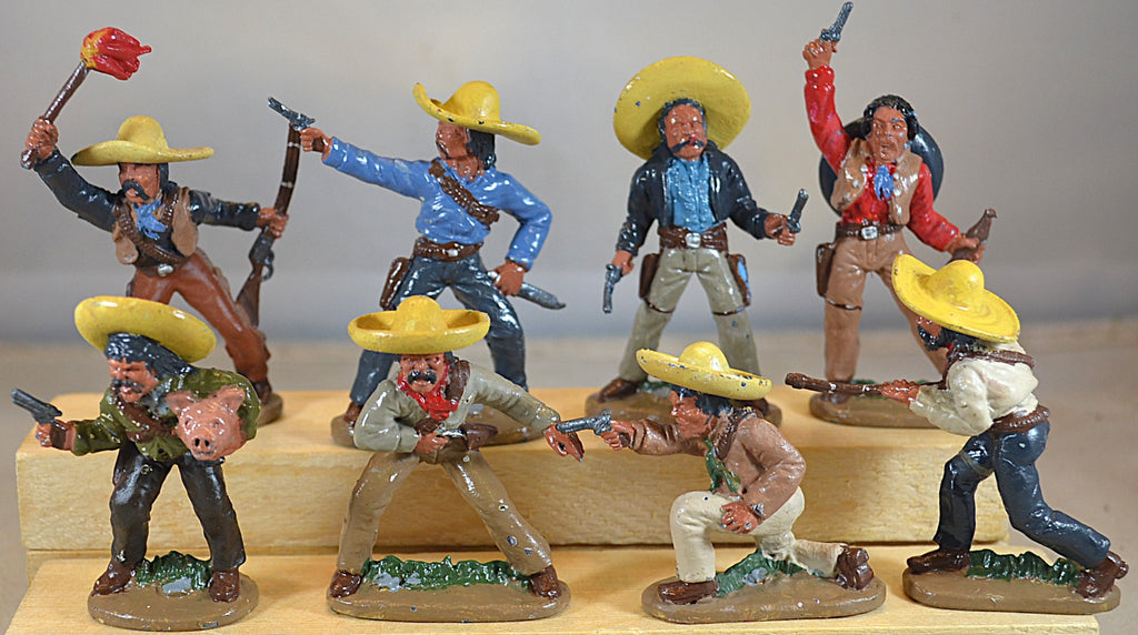 Weston Painted Mexican Bandits Banditos Magnificent 7