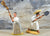 Weston Painted Mexican Peasants Villagers Magnificent 7 - Lot 2