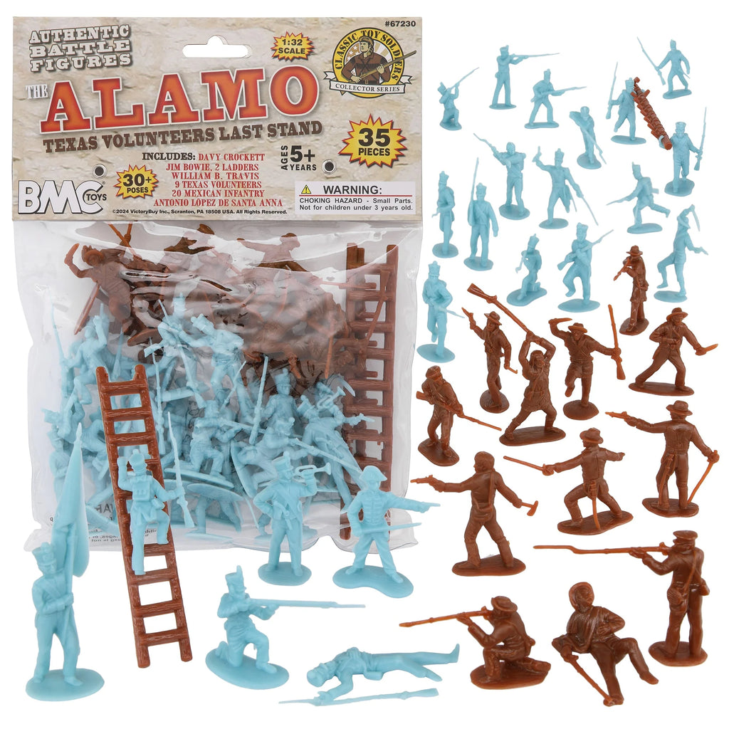 BMC CTS Alamo Texans and Mexicans 35 Piece Set