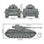 BMC CTS WWII German Panzer IV Tank Long and Short Barrel