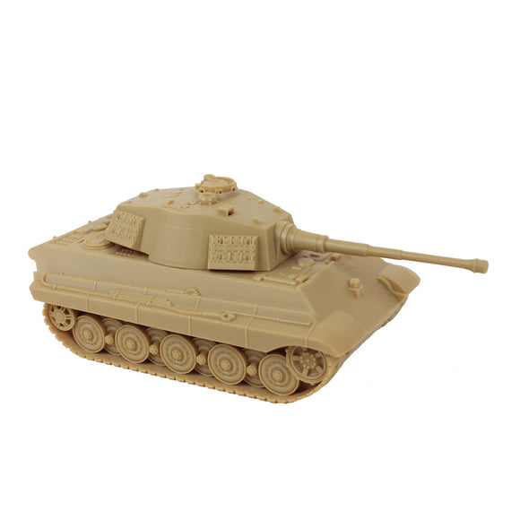 BMC WWII German King Tiger Tank Tan