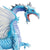 Safari Ltd. Painted Ice Dragon Toy Mythical Castle Fantasy