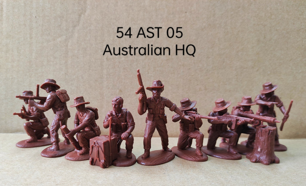 Expeditionary Force World War II Pacific War Australian Headquarters Section Bush Hats