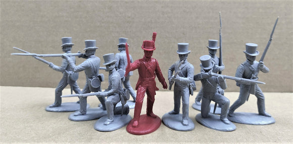 Expeditionary Force War of 1812 Colonial Marines African American Infantry Soldiers