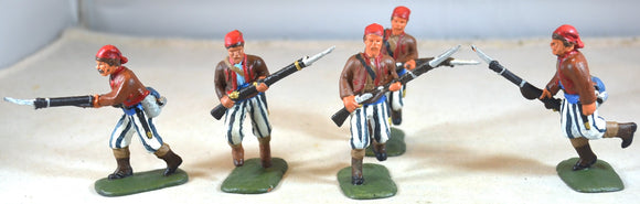 Armies in Plastic Painted Civil War Confederate CSA Wheat's Tigers Infantry
