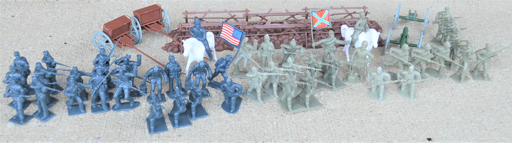 Americana Civil War Union Confederate Large Set