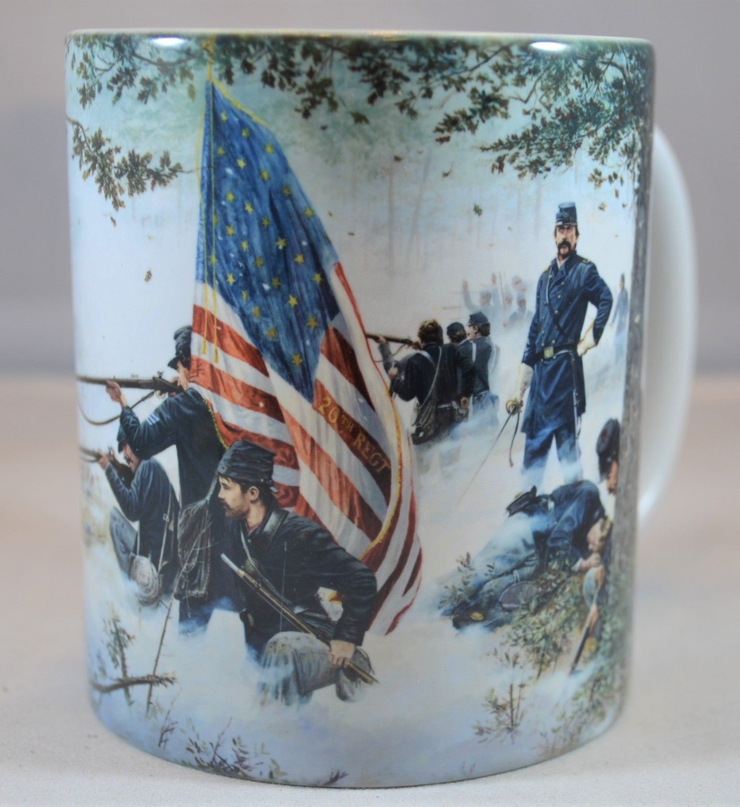 Fix Bayonets Civil War Quote Joshua Chamberlain Coffee Mug -  Israel