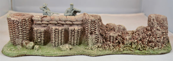 Atherton Scenics Painted Civil War Breached Firing Stand Defensive Position 9503D