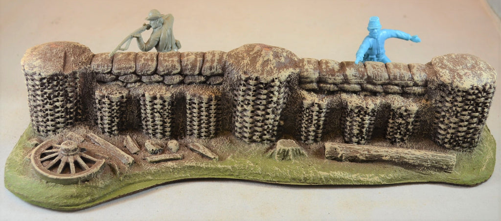 Atherton Scenics Painted Civil War Firing Stand Defensive Position 9503C