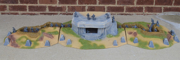 Atherton Scenics Painted D-Day German Beach Bunker