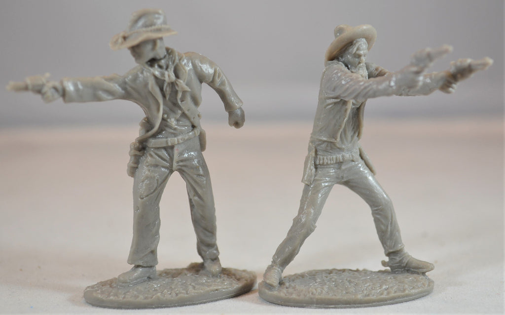 Austin Miniatures - Gunfighters/Cowboys Set #1 - Gray – MicShaun's Closet