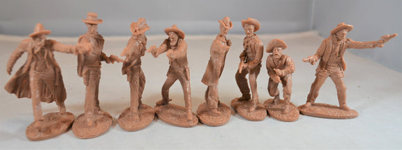 Austin Miniatures - Gunfighters/Cowboys Set #1 - Tan