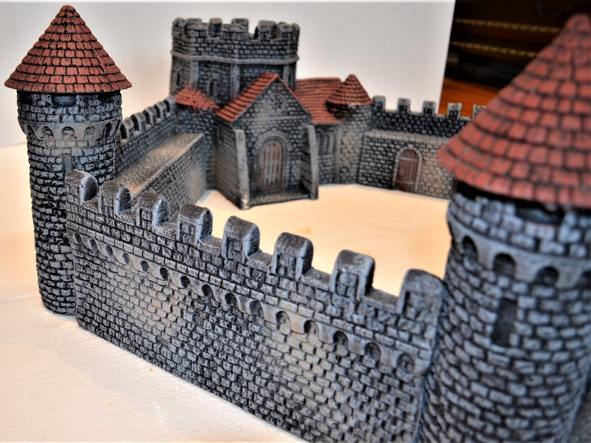 LOD Barzso Painted Fortified Abbey Medieval Knight Set – MicShaun's Closet