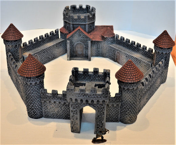 LOD Barzso Painted Fortified Abbey Medieval Knight Set