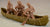 LOD Barzso Dug Out Indian Canoe with 3 Figures