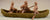 LOD Barzso Dug Out Indian Canoe with 3 Figures
