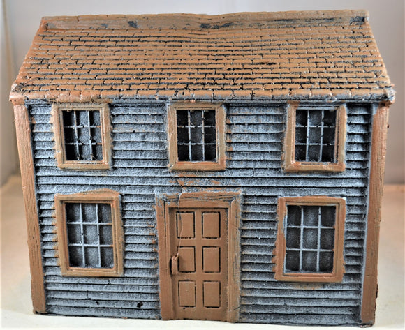 LOD Barzso American Revolution Colonial Saltbox House Dark Gray