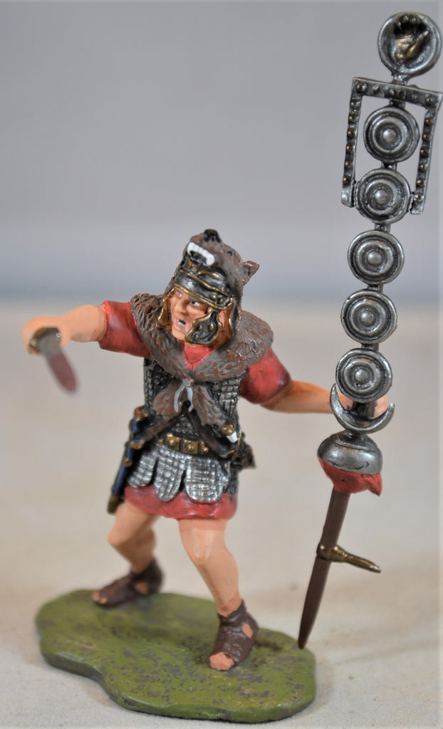Conte Painted Spartacus Roman Legionnaires Centurion and Signifier Set