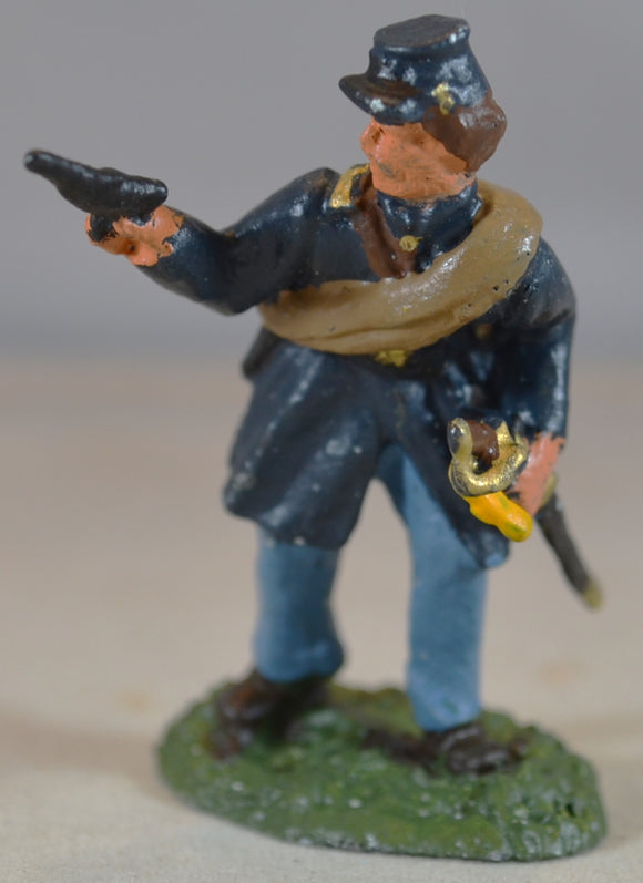 Conte Painted Civil War Union Infantry Officer #2