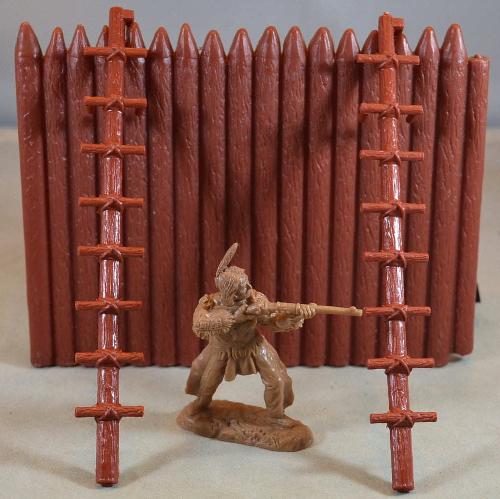 Classic Toy Soldiers Marx Fort Apache Single Pole Ladders - Set of 2
