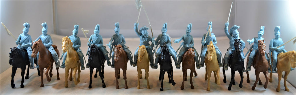 Classic Toy Soldiers Alamo Mexican Helmeted Cavalry