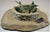 Hand Painted WWII D-Day Mortar Pit Bunker Defensive Position