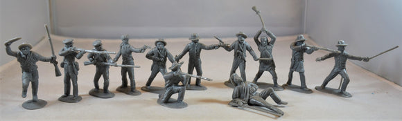 Classic Toy Soldiers Alamo Texans Gray
