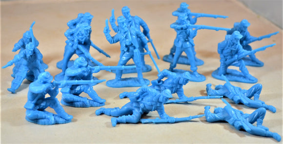 Classic Toy Soldiers Civil War Union Infantry Blue