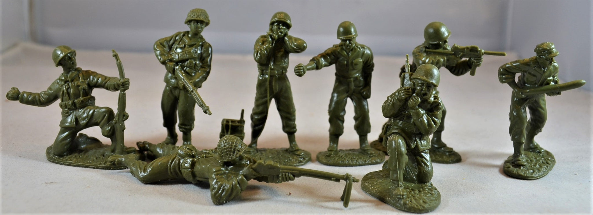 Classic Toy Soldiers World War II US Infantry Set 2 Green – MicShaun's ...