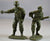 Classic Toy Soldiers World War II US Infantry Set 2 Green