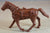 Classic Toy Soldiers Western Wagon Horses Brown