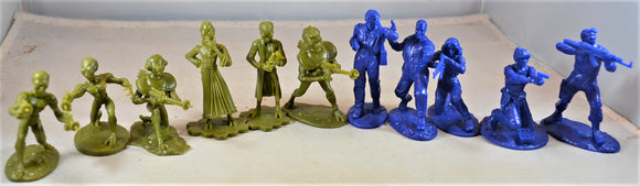 LOD  Another Plan from Outer Space Heroes and Green Alien Set
