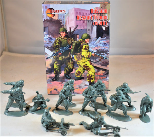 Mars WWII Russian Assault Troop Infantry Set 32026 – MicShaun's Closet
