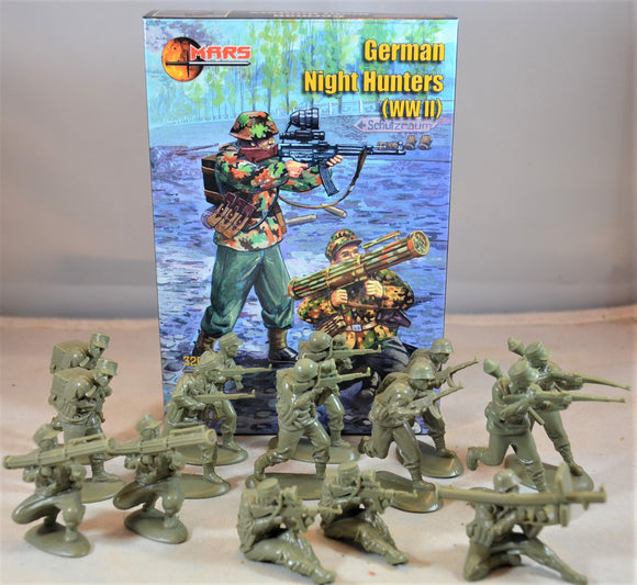 Mars WWII German Night Hunters Infantry Toy Soldiers
