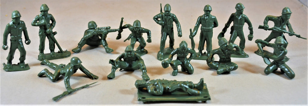 Marx WWII 2nd Series US GI's 45 MM Green – MicShaun's Closet