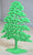 Marx Playset Green Tree
