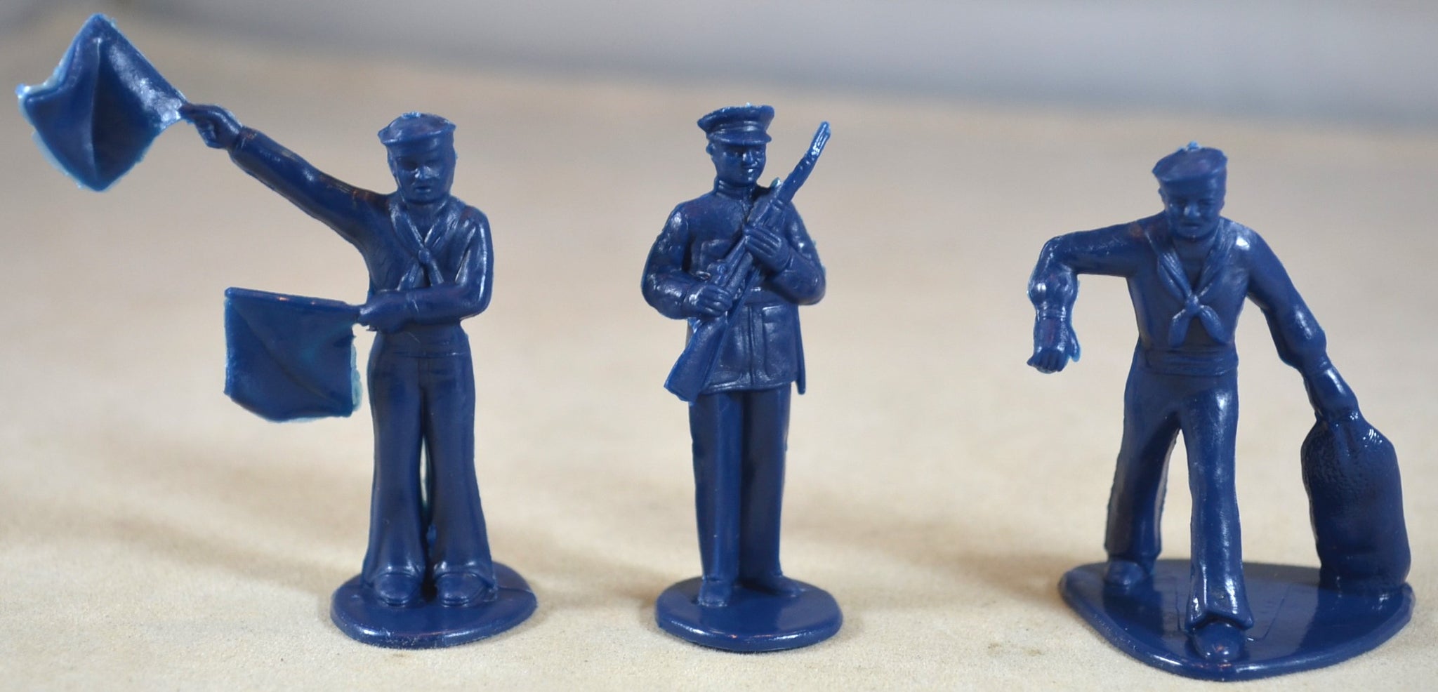 Marx US Marines Sailors Toy Soldiers Dark Blue – MicShaun's Closet