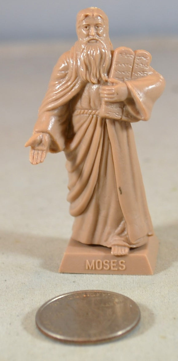 Marx Moses Biblical Ten Commandments Figure Tan