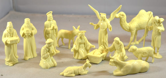 Marx Biblical Nativity Set Christmas Mary Joseph