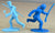 Marx Boonesboro Pioneers Settlers in Action Ft. Apache Figures Blue