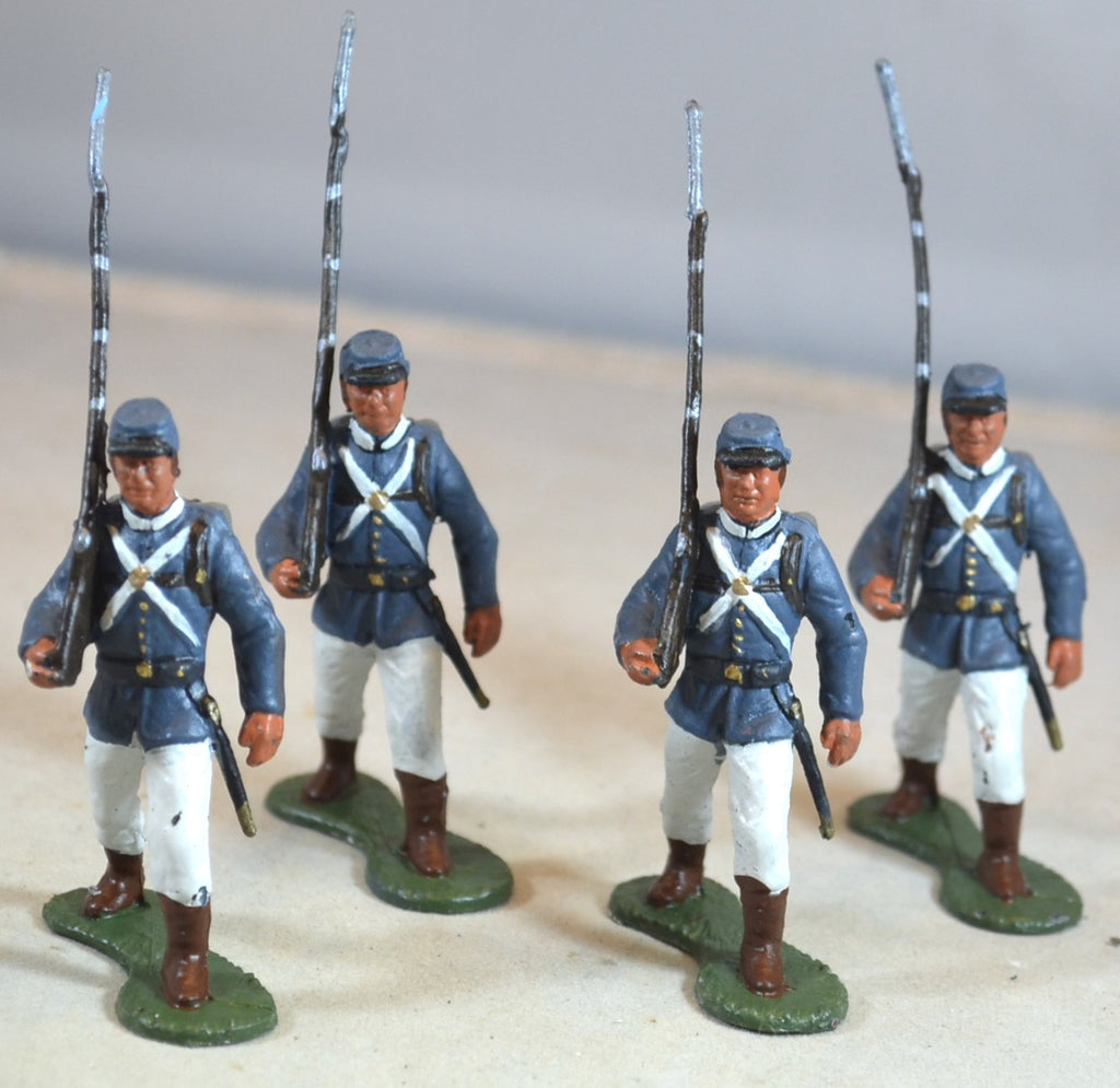 Marx Painted Civil War VMI Marching Cadets Set