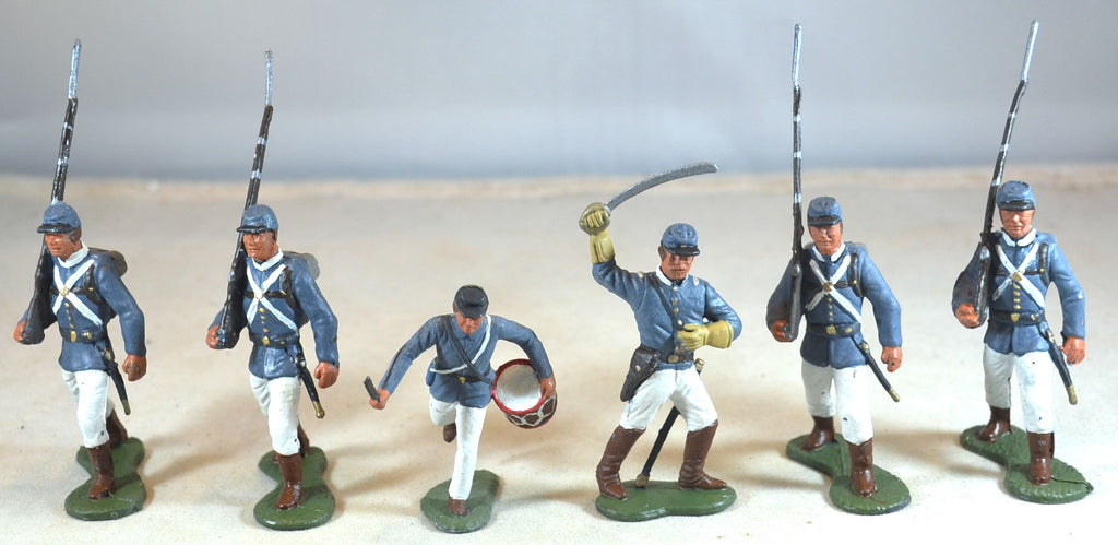 Marx Painted Civil War VMI Cadets Set