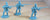 Paragon Alamo Mexican Regulars Infantry Set 1 Light Blue