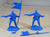 Paragon US Cavalry Soldiers Set 2 Blue