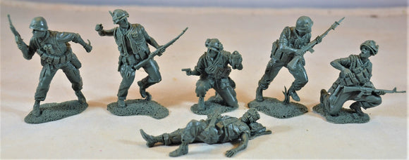 Plastic Platoon Vietnam War US Marines Infantry Set 1