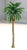 3.25" Plastic Palm Trees for Dioramas and Battle Scenes