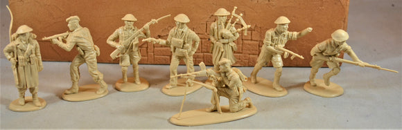 Revell WWII British 8th Army Infantry - Preowned