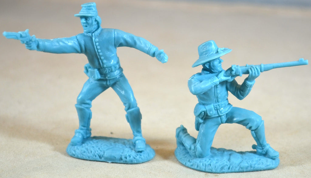 TSSD US Dismounted Cavalry 2 Figure Set Light Blue