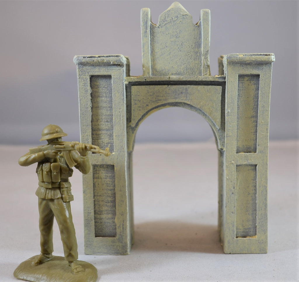 TSSD Painted Vietnam Wall Arched Entrance TS217ARCH