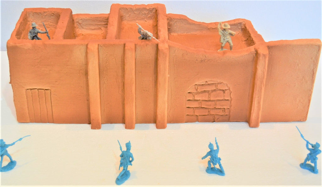 Toy Soldiers of San Diego TSSD Alamo Chapel Building Left Side TS102
